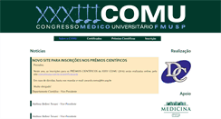 Desktop Screenshot of comu.dcfmusp.com.br